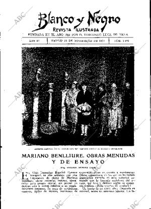 BLANCO Y NEGRO MADRID 20-11-1927 página 3