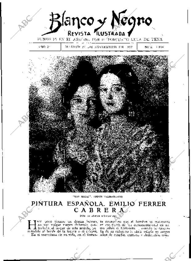 BLANCO Y NEGRO MADRID 27-11-1927 página 3