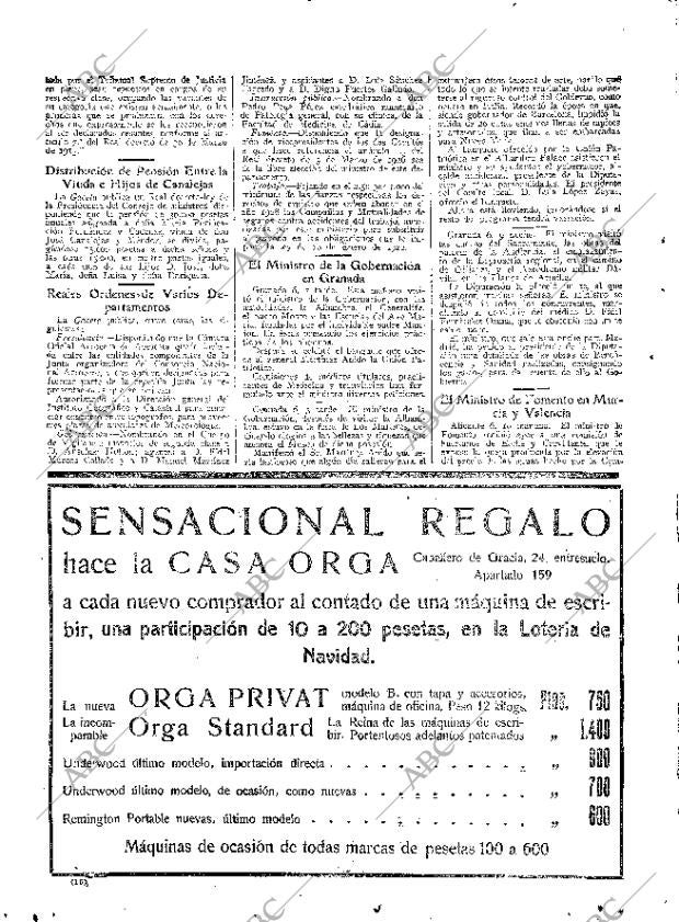 ABC MADRID 07-12-1927 página 16