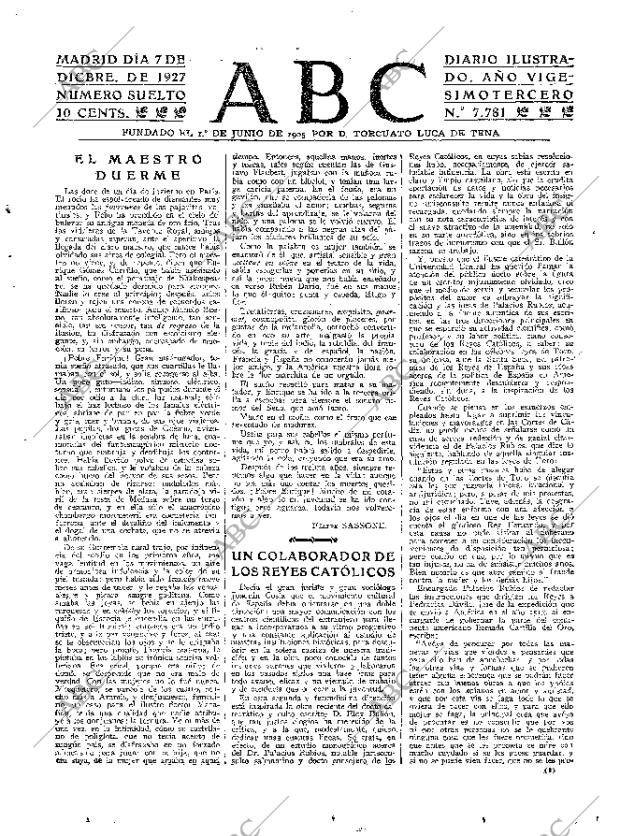 ABC MADRID 07-12-1927 página 3