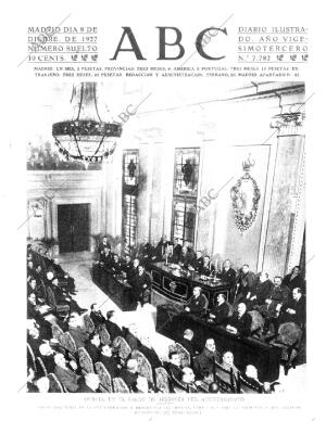 ABC MADRID 08-12-1927 página 1