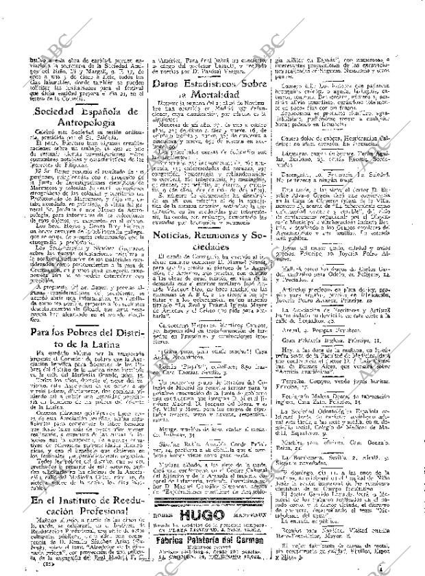 ABC MADRID 09-12-1927 página 22