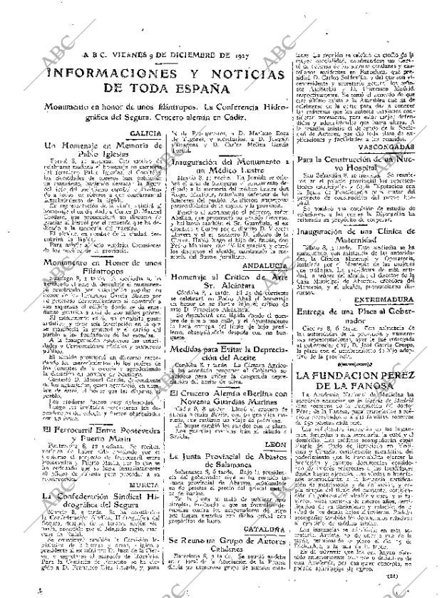 ABC MADRID 09-12-1927 página 23