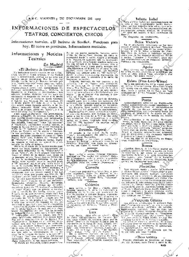 ABC MADRID 09-12-1927 página 33