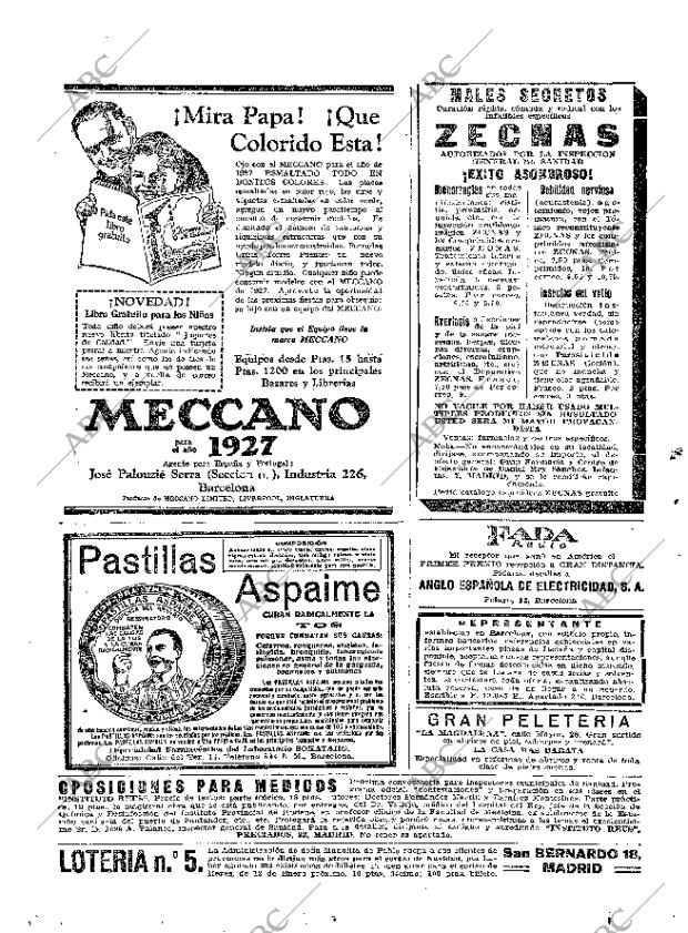 ABC MADRID 10-12-1927 página 2