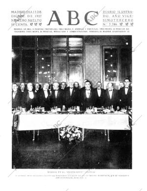 ABC MADRID 13-12-1927 página 1