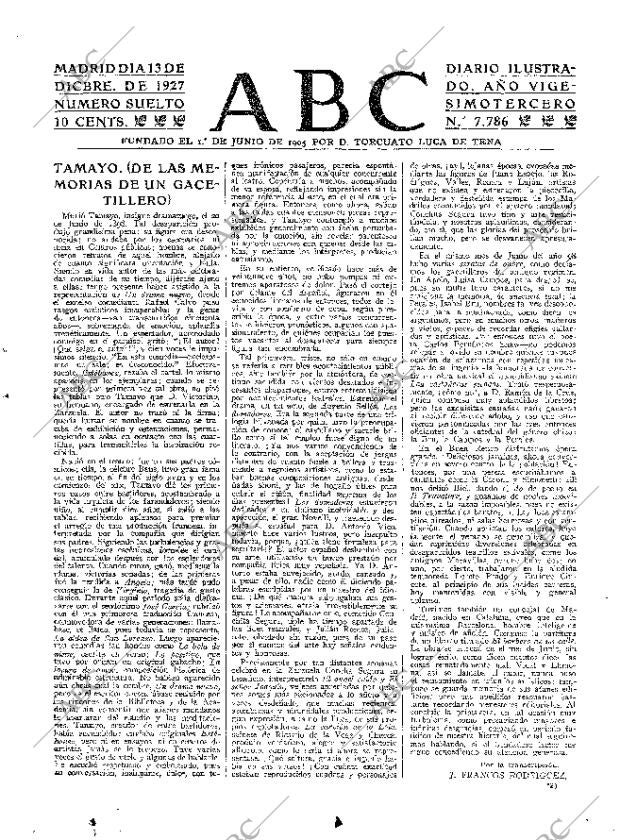 ABC MADRID 13-12-1927 página 3