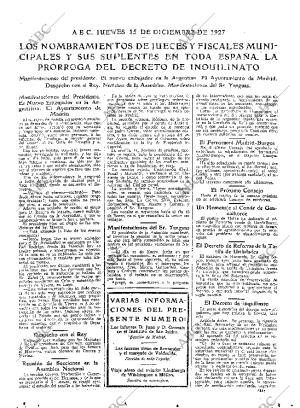 ABC MADRID 15-12-1927 página 15