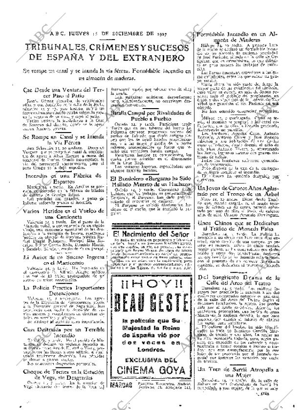ABC MADRID 15-12-1927 página 25