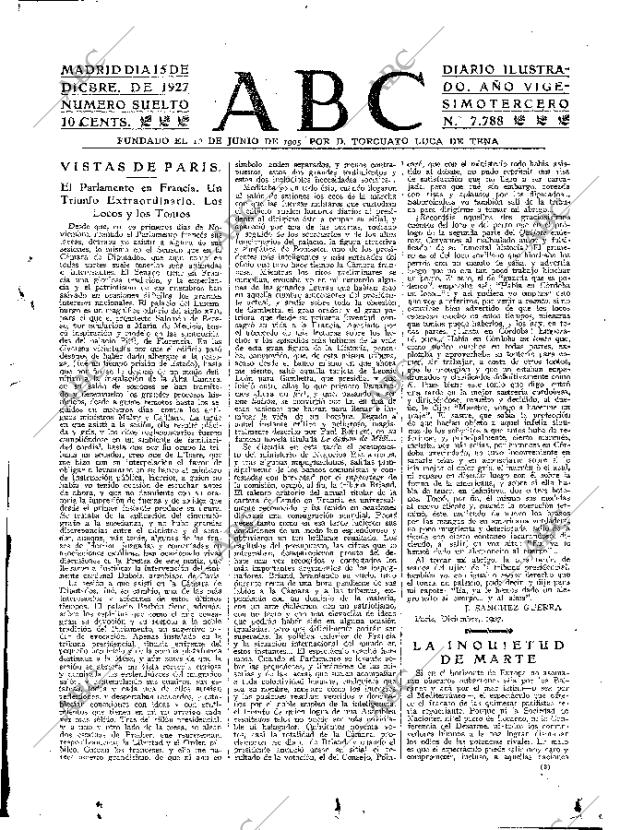 ABC MADRID 15-12-1927 página 3