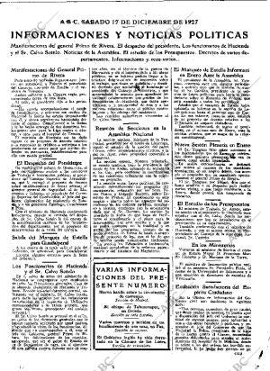 ABC MADRID 17-12-1927 página 15