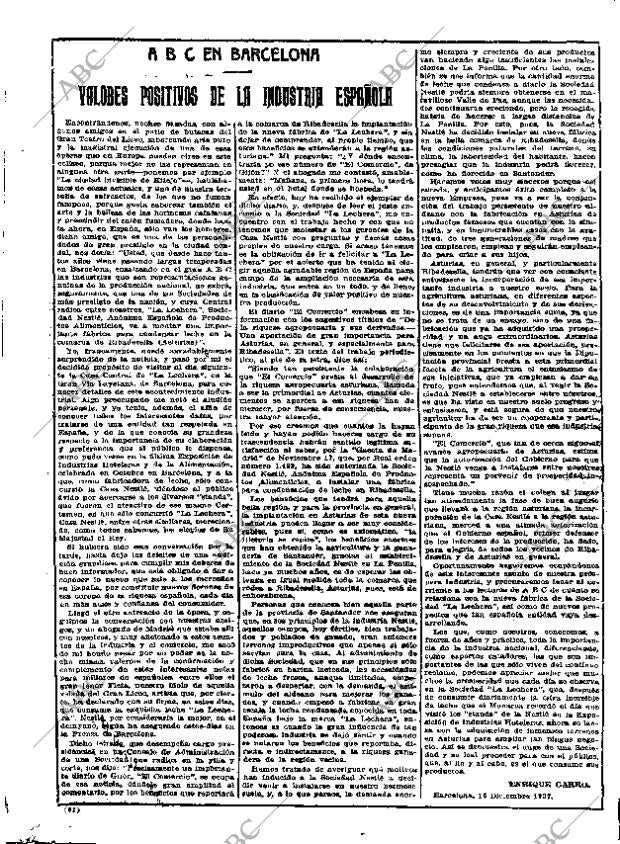 ABC MADRID 17-12-1927 página 18