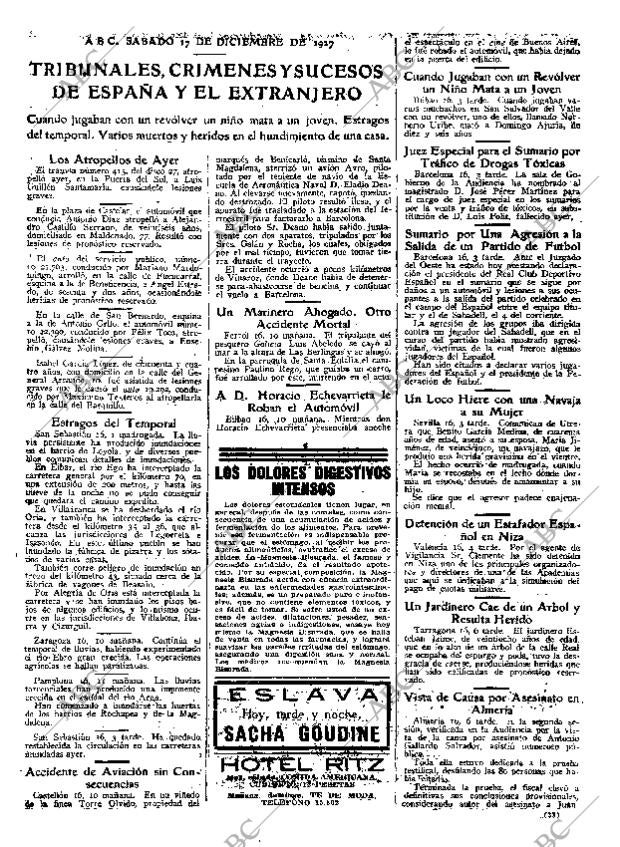 ABC MADRID 17-12-1927 página 23