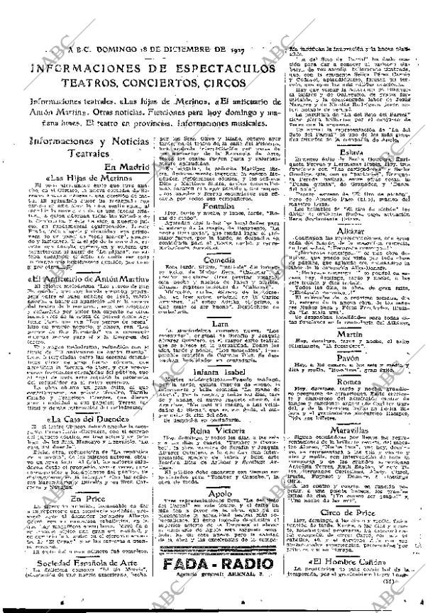 ABC MADRID 18-12-1927 página 51