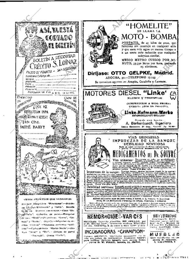ABC MADRID 18-12-1927 página 64