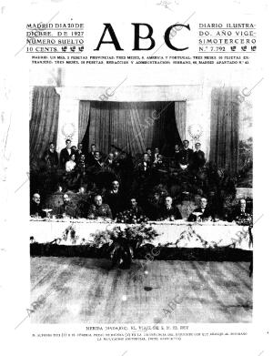 ABC MADRID 20-12-1927 página 1