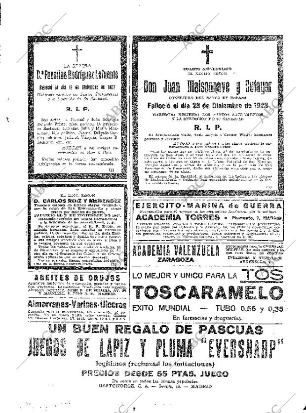 ABC MADRID 20-12-1927 página 43