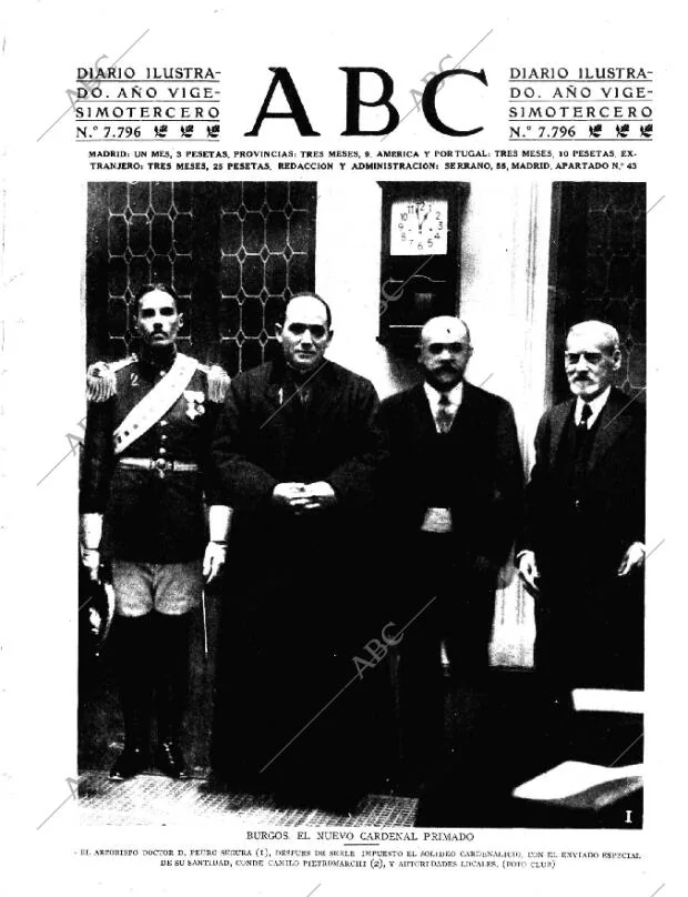 ABC MADRID 24-12-1927 página 1