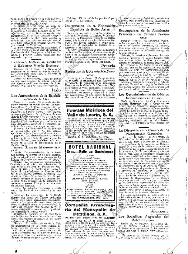 ABC MADRID 24-12-1927 página 30