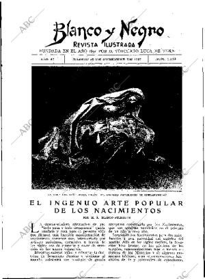 BLANCO Y NEGRO MADRID 25-12-1927 página 3