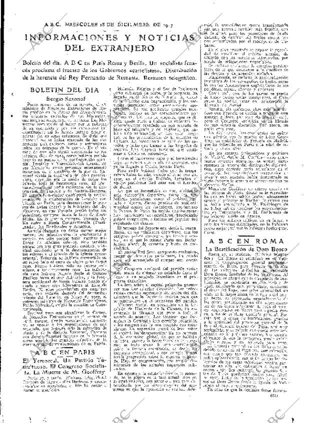 ABC MADRID 28-12-1927 página 25