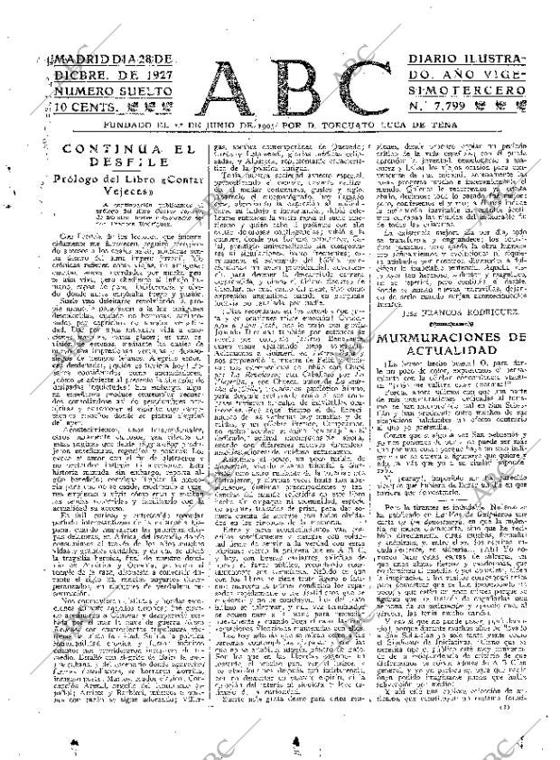 ABC MADRID 28-12-1927 página 3