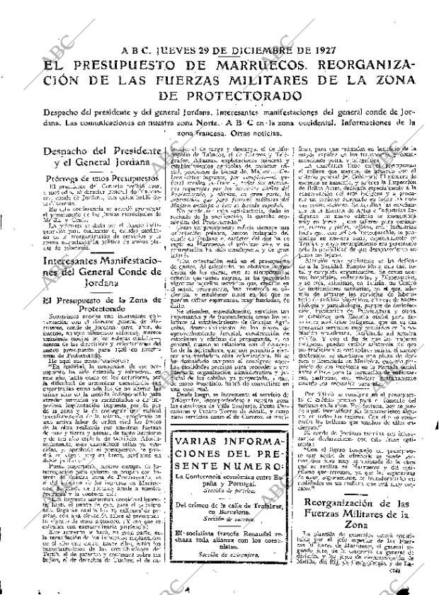 ABC MADRID 29-12-1927 página 15