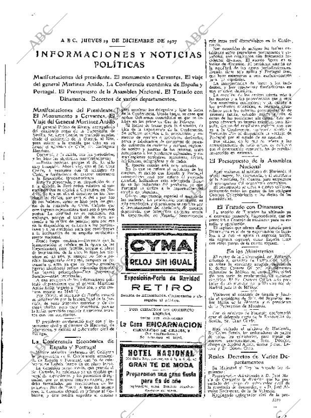 ABC MADRID 29-12-1927 página 19