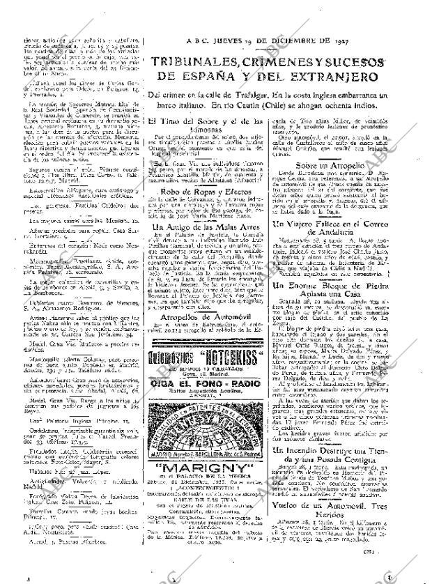 ABC MADRID 29-12-1927 página 23