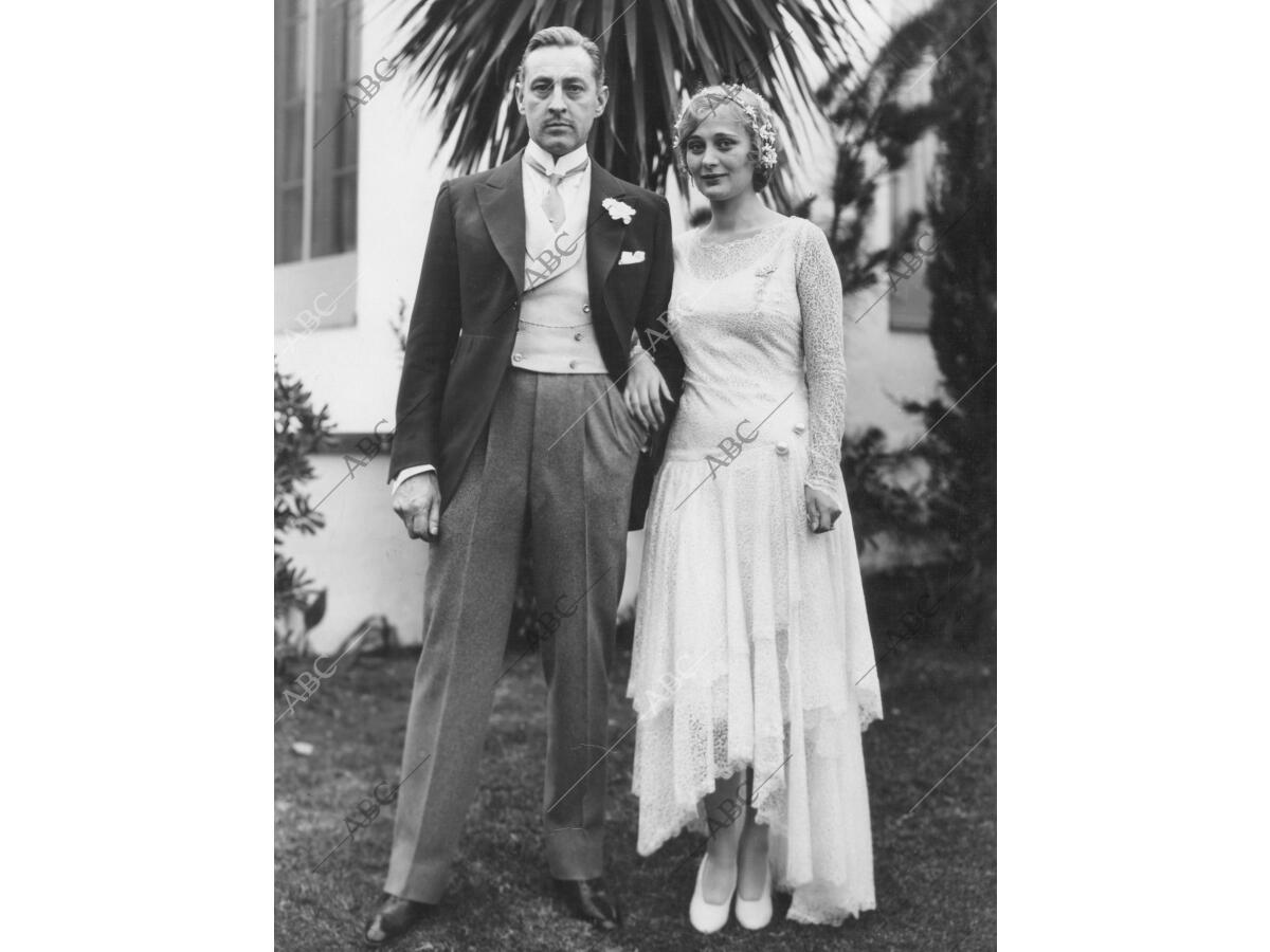 Boda de John Barrymore y Dolores Costello - Archivo ABC