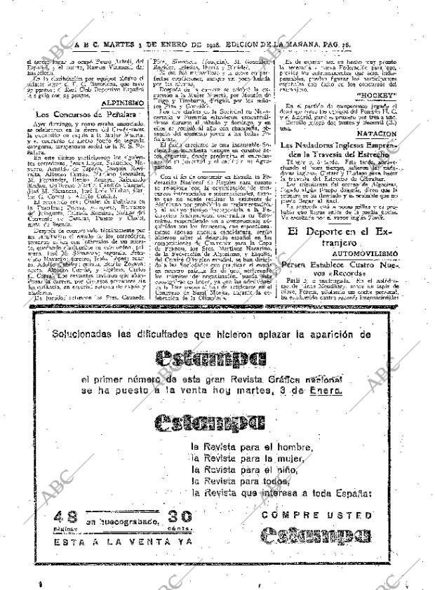 ABC MADRID 03-01-1928 página 16