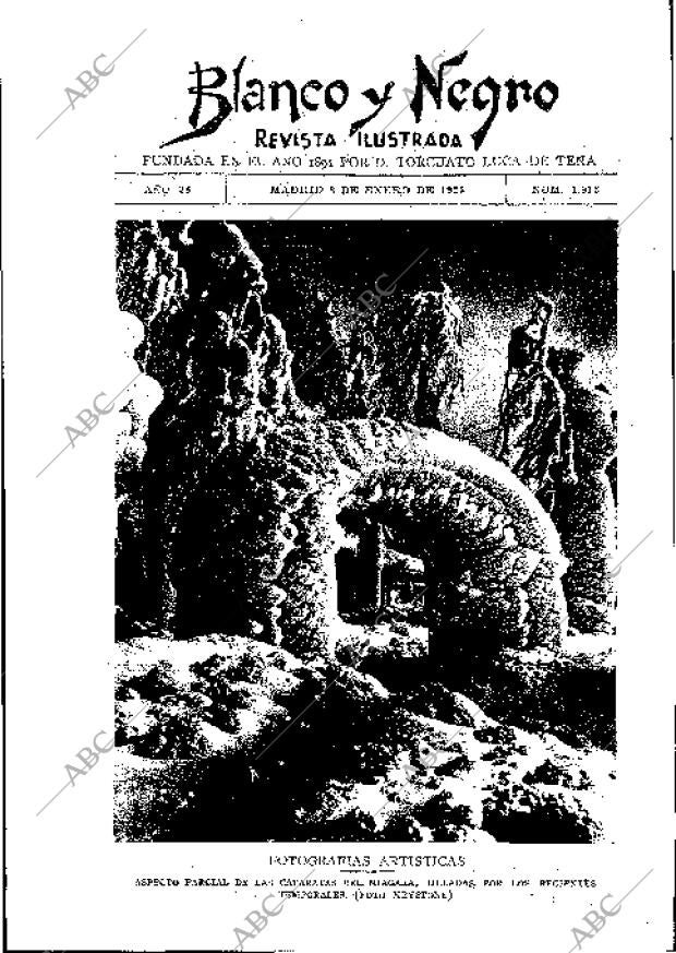 BLANCO Y NEGRO MADRID 08-01-1928 página 3
