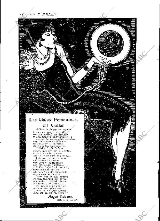 BLANCO Y NEGRO MADRID 08-01-1928 página 90