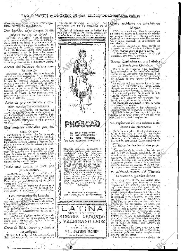 ABC MADRID 10-01-1928 página 29