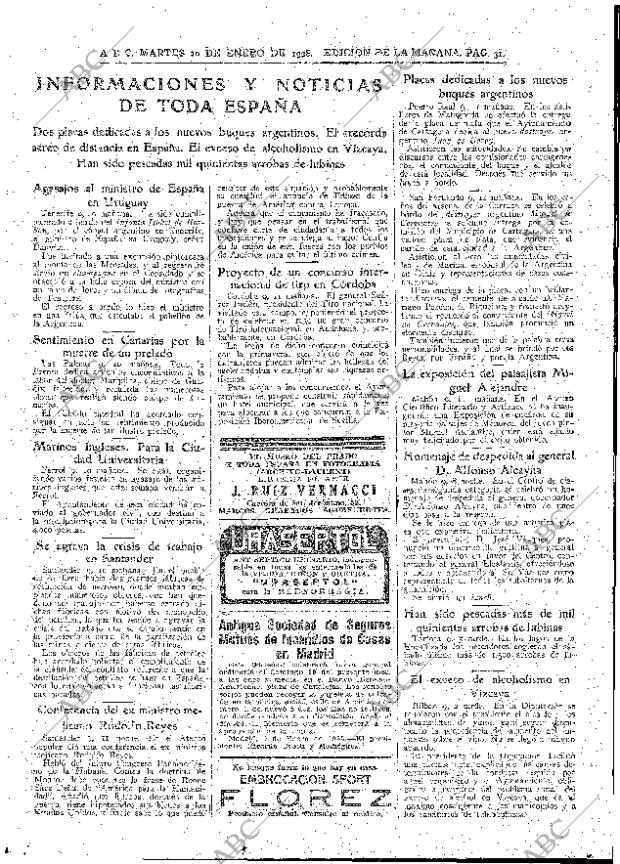 ABC MADRID 10-01-1928 página 31