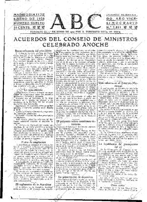 ABC MADRID 11-01-1928 página 15