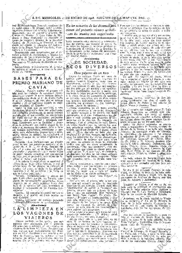 ABC MADRID 11-01-1928 página 17