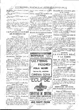 ABC MADRID 11-01-1928 página 18