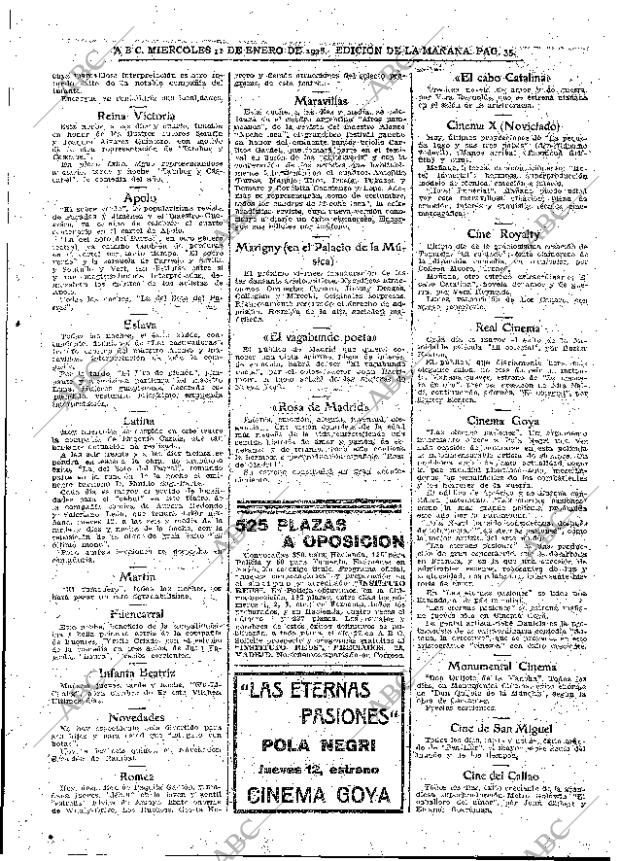 ABC MADRID 11-01-1928 página 35