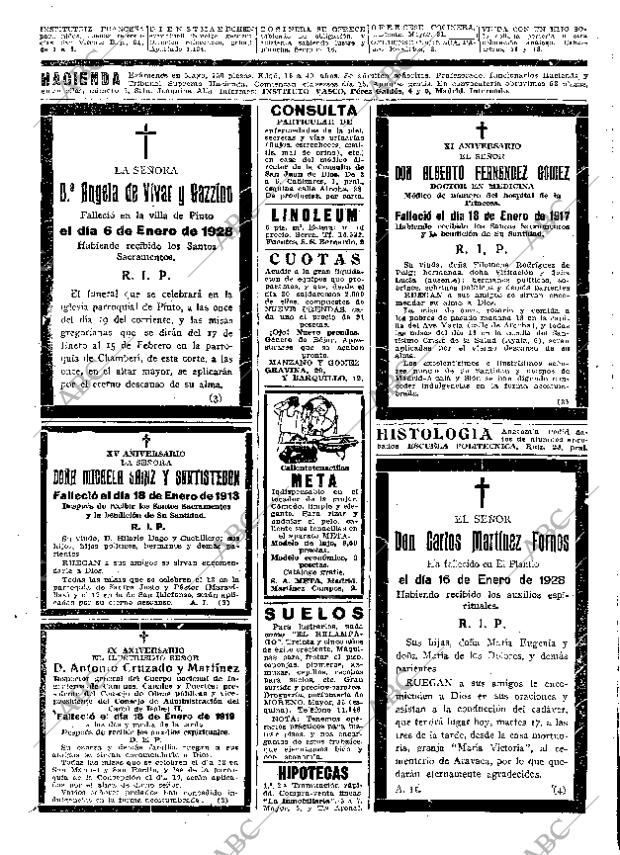 ABC MADRID 17-01-1928 página 43