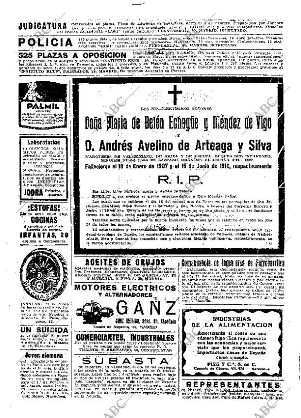 ABC MADRID 17-01-1928 página 45