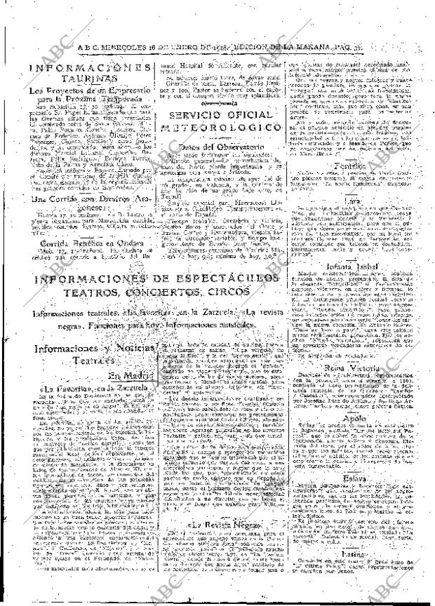 ABC MADRID 18-01-1928 página 29
