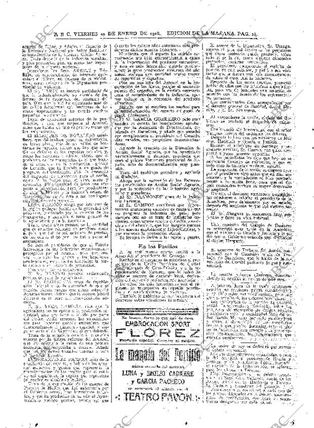 ABC MADRID 20-01-1928 página 16