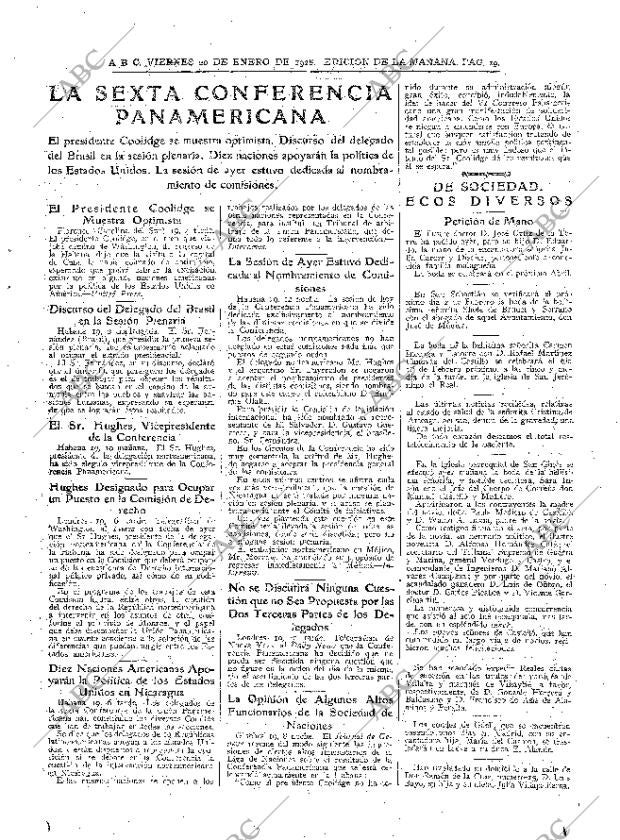 ABC MADRID 20-01-1928 página 19