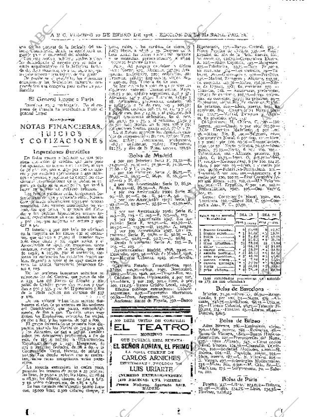 ABC MADRID 20-01-1928 página 28