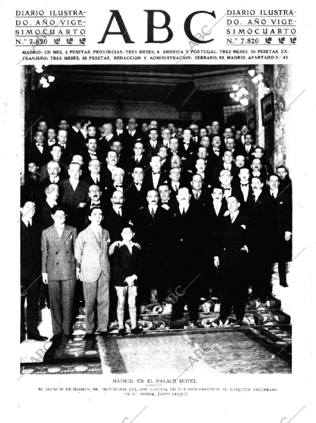 ABC MADRID 21-01-1928 página 1