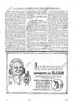 ABC MADRID 21-01-1928 página 16