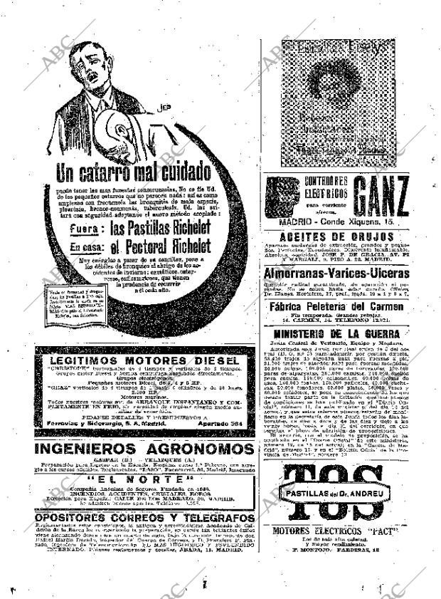 ABC MADRID 21-01-1928 página 2