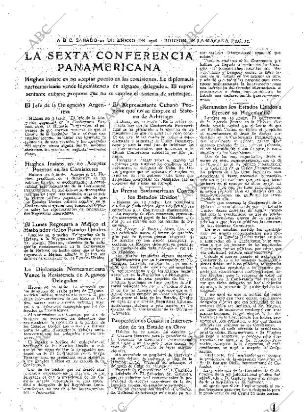 ABC MADRID 21-01-1928 página 21