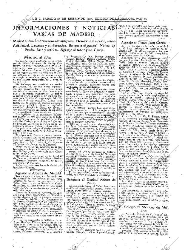 ABC MADRID 21-01-1928 página 23